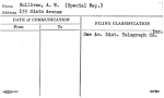 Sullivan, A.W. (Special Rep.)