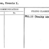 Sullivan, Francis X.