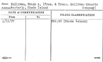 Sullivan, Frank A. (Pres. & Treas. Sullivan Granite Company)
