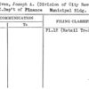 Sullivan, Joseph A. (Division of City Revenues)