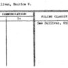 Sullivan, Maurice W.