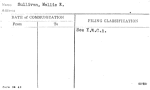 Sullivan, Mollie E.