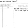 Sullivan, William A. (Mayor)