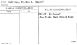 Sullivan, William A. (Mayor)