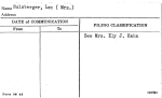 Sulzberger, Leo (Mrs.)