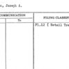 Sulzman, Joseph A.