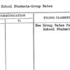 Summer School Students-Group Rates
