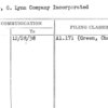 Sumner, G. Lynn Company Incorporated