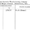 Sunbeam Electric Manufacturing Company