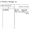 Sunday Parades, Rulings on