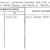 Supplemental Agreement between the City of N.Y., acting by Robert Moses, and Frank J. Taylor, re: Site