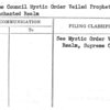 Supreme Council Mystic Order Veiled Prophets of the Enchanted Realm