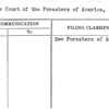 Supreme Court of the Foresters of America, Inc.