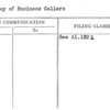Survey of Business Callers