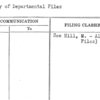 Survey of Departmental Files