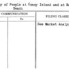 Survey of People at Coney Island and at Rockaway Beach