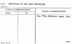 Survivors of the Lost Battalion