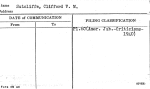 Sutcliffe, Clifford V.M.