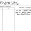 Sutcliffe, George C. (Mrs.)