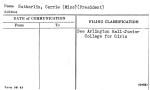 Sutherlin, Carrie (Miss) (President)