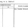 Swanberg, W.A. (Editor)