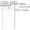 Swann, Theodore, President