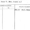 Swift, Oscar W. (Mrs. Jessie A.)