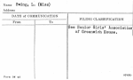 Swing, L. (Miss)