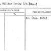 Sykes, William Irving (Jr.) (Mrs.)