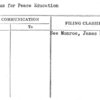 Syllabus for Peace Education