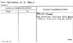 Sylvester, R.H. (Mrs.)