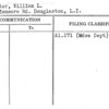 Sylvester, William L.