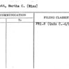 Synnott, Martha C. (Miss)