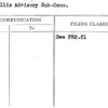 Syphillis Advisory Sub-Comm.