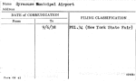 Syracuse Municipal Airport