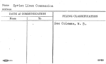 Syrian Linen Concession