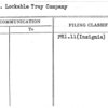 T. & E. Lockable Tray Company