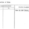 Tabulation of Bids