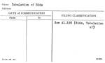 Tabulation of Bids