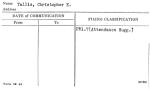 Tallis, Christopher E.