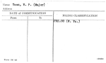 Tams, W.P. (Major)