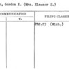 Tappan, Gordon E. (Mrs. Eleanor S.)