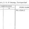 Tarcher, J.D. & Company, Incorporated