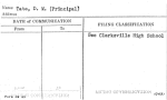 Tate, D.M. (Principal)