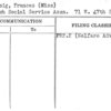 Taussig, Frances (Miss)