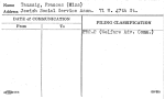 Taussig, Frances (Miss)