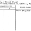 Tawes, J. Millard (Clerk)