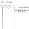 Taxicab Drivers Meeting