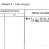 Taylor, Edward J. (Secretary)