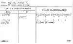 Taylor, Joseph F.